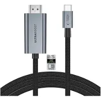 Tech-Protect UltraBoost USB-C to HDMI 2.1 Cable 200 cm 8K 60HZ - Gray