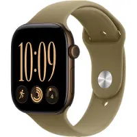 Apple Watch Series 12 46mm GPS (dark bronze aluminium/olive sport band) M/L