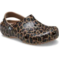 Crocs Avonaiset kengät 'Classic' ruskea / ruosteenruskea / musta