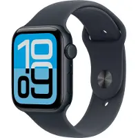 Apple Watch SE 3 GPS + Cell 44 mm keskiyö alumiini, keskiyö urheiluranneke - S/M