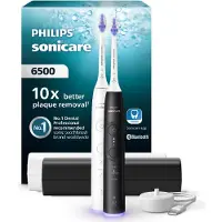 Philips Sonicare 6500 -sähköhammasharja, 2 kpl, valkoinen/musta