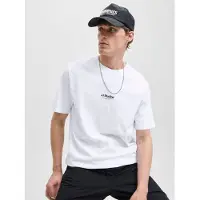 Jack & Jones Paita 'JJESOHO' musta / valkoinen