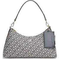 Tommy Hilfiger Olkalaukku beige / laivastonsininen / vaaleansininen