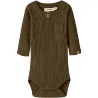 Name it Nbmopelle Ls Slim Body Lil - Brown - 86
