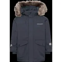 Didriksons Bjärven Kids' Parka Navy - 120