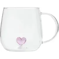 Homla CORAZON lasi kahvalla, 400 ml