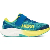 Hoka One One K Rincon 4 Little Kids Electric Aqua Neon Citrus 32 EU Sininen 32 EU Pojat, Tytöt
