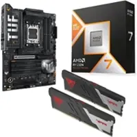 Asus TUF GAMING X870-PLUS WIFI + 9800X3D + 32GB DDR5 6000MHz -tuotepaketti