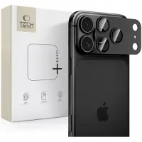 Tech-Protect iPhone 18 Pro Max Camfull Fit+ kameran objektiivin suojus - Musta