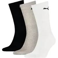 Puma Unisex Crew Sock 3P - Multi/patterned - 43-46