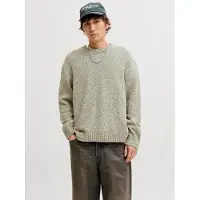 Jack & Jones Jornorrebro Catskills Knit Crew Neck Sn - Beige - XL