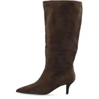 Bianco Biatyra Knee High Boot Faux Suede - Brown - 38