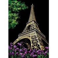 Figure'd Art Figured Art Raaputusmaalaus A3 Eiffel Tower in Paris