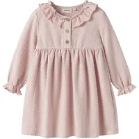 Lil´ Atelier Nmfnoel Ls Dress Lil - Pink - 92
