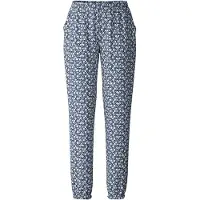 Calida Pyjamahousut vaaleansininen / tummansininen / valkoinen