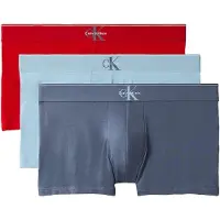 Calvin Klein Underwear Bokserishortsit safiiri / vaaleansininen / punainen