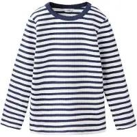 Mango KIDS Paita 'RENE' laivastonsininen / valkoinen