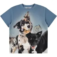 Molo Riley T-paita Doggy Duo Doggy Duo 92 cm Sininen 92 cm Pojat