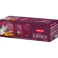 Animonda Vom Feinsten 12x85g Vom Feinsten Adult kastikkeessa lajitelma (2 makua) animonda