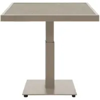 Brafab Scale sohvapöytä 85x85 cm khaki / Greish Ceramic