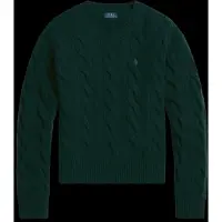 Ralph Lauren Cable-Knit Wool-Cashmere Sweater - Green - XL