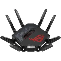 Asus ROG Rapture GT-BE98 Quad-band WiFi 7 802.11be Gaming Router tukee uutta 320MHz kaistanleveyttä