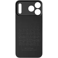 Nudient iPhone 18 Pro Max/17 Pro Max Slice MagSafe -suojakuori, musta