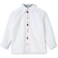 Flöss Walter Paita White White 98 cm Valkoinen 98 cm Pojat, Tytöt