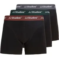 Jack & Jones Bokserishortsit konjakki / kivenharmaa / smaragdi / musta
