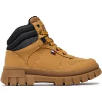 Tommy Hilfiger Saappaat 'MICHIGAN' seepia / musta