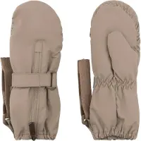 Mini A Ture Matcesar Fleece Lined Mittens - Beige - 18/24M