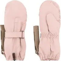 Mini A Ture Matcesar Fleece Lined Mittens - Pink - 12/18M