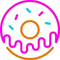 Candy Shock Neonvalo, Donut