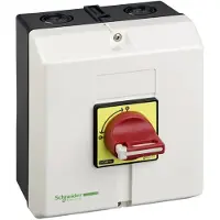 Schneider Electric VCF4GE, Kiertokytkin, 3P, musta, Punainen, Keltainen, IP65, 63 A, 2100 A