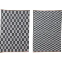 Mette Ditmer Mini-Max keittiöpyyhe 2-pack Gray (harmaa), 50x70 cm