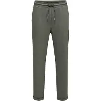 Only & Sons Housut 'ONSNEWKODYL' tummanharmaa