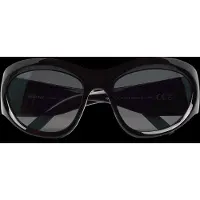 Weekday Oversized Sunglasses - Black - ONE SIZE