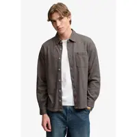 Superdry Twill Tweed Jersey Pitkähihainen Kauluspaita
