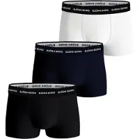 Björn Borg Cotton Stretch Trunk 3P - Navy - XL