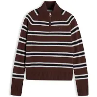 Tommy Hilfiger Neulepaita ruskea / musta / valkoinen