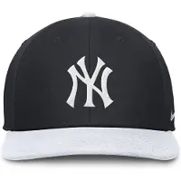 Nike Mlb New York Yankees Dri-fit Pro Structured Square Bill Lippis