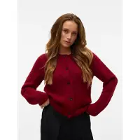Vero Moda Neuletakki 'VMNovah' viininpunainen