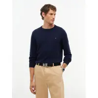 Tommy Hilfiger Vyö 'Flag Plaque' musta / hopea