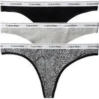Calvin Klein Lv00qd5209 Tanga 3 Yksiköt
