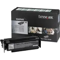 Lexmark 12A7415 Värikasetti musta 10.000 sivua return, High Yield