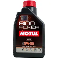 Motul Moottoriöljy 111811 8100 POWER 5W50 1L