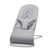 BabyBjörn Bliss Petal Quilt Pomppija Vaaleanharmaa One Size Harmaa One Size Pojat, Tytöt