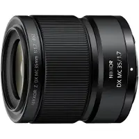 Nikon NIKKOR Z DX MC 35mm f/1.7 objektiivi f/1.7 makro
