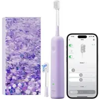 Laifen Wave Special sähköhammasharja + 2 vaihtopäätä Purple 1 kpl