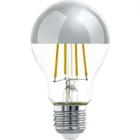 Eglo E27 A60 TOPFORSPEJLET 7.5W 806LM 2700K CHROM "KOLL